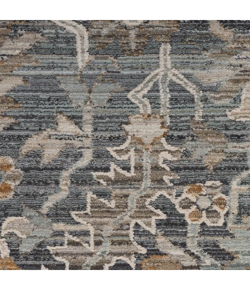 Nourison Lynx Navy Multicolor LNX02 5 ft. X 8 ft. Rect. Rug