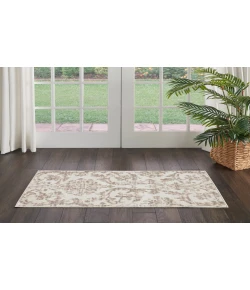 Nourison Home Jubilant JUB09 Ivory Beige 2 ft. X 4 ft. Area Rug
