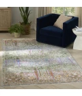 Nourison Home Vintage Harmony Blue VHH01 5ft.3in. x 7ft.6in. Rect. Rug