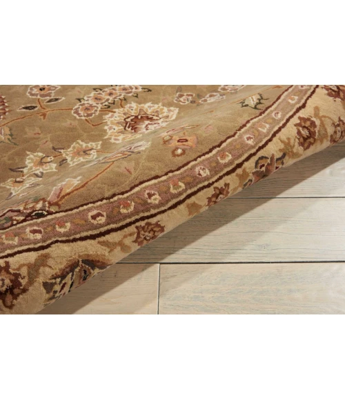 Nourison 2000 Round Area Rug 2003-Olive