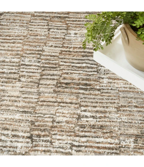 Nourison Sustainable Trends Ivory Mocha SUT06 9 ft. X 12 ft. Rect. Rug