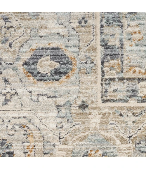 Nourison Lynx Light Blue LNX07 5 ft. X 8 ft. Rect. Rug