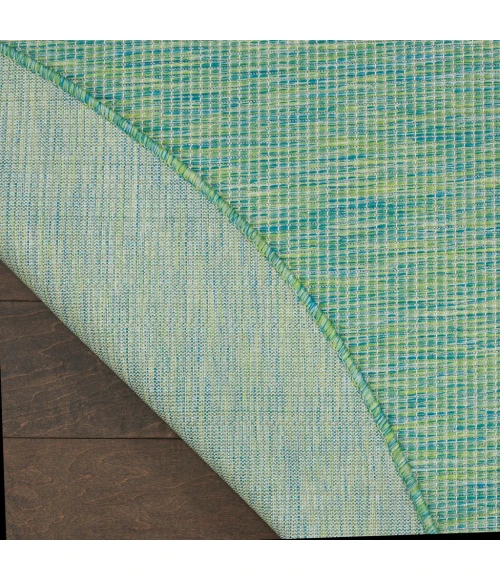 Nourison Positano Round Area Rug POS01-Blue/Green