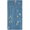 Nourison Home Grafix GRF15 Light Blue 2 ft. X 4 ft. Area Rug