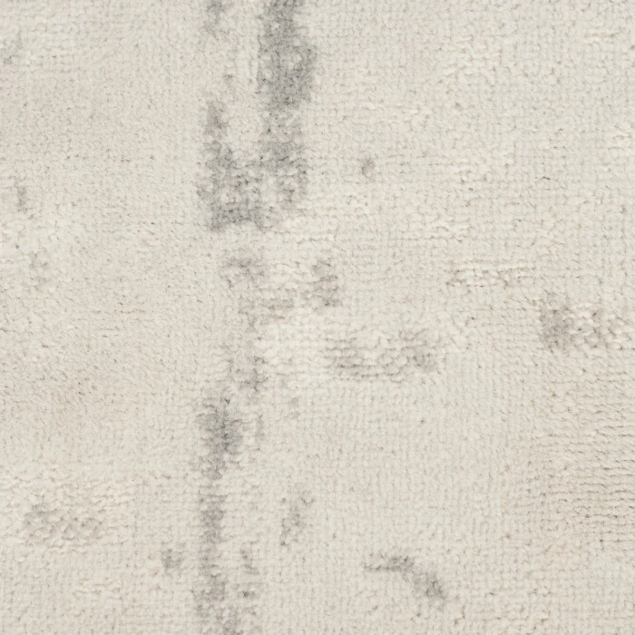 Nourison Quarry Cream Grey QUA01 8 ft. Rect. Rug