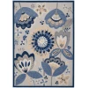 Nourison Home Aloha ALH25 Blue Grey 9 ft. 6 in. X 13 ft. Area Rug