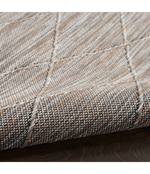 Nourison Washable Solutions Grey/Mocha WSL01 5 ft. X 7 ft. Rect. Rug
