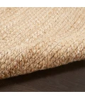 Nourison Natural Jute Area Rug NJT01 Bleached