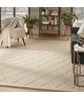 Nourison Wool Haven Beige WOH01 7 ft. 9 in. X 9 ft. 9 in. Rect. Rug