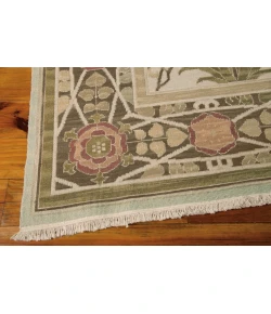 Nourison Home Nourmak Green S144 7ft.10in. x 9ft.10in. Rect. Rug
