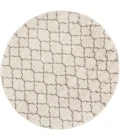 Nourison Amore Round Area Rug AMOR2-Cream