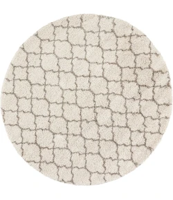 Nourison Home Amore AMOR2 Cream 7 ft. 10 in. Round Area Rug