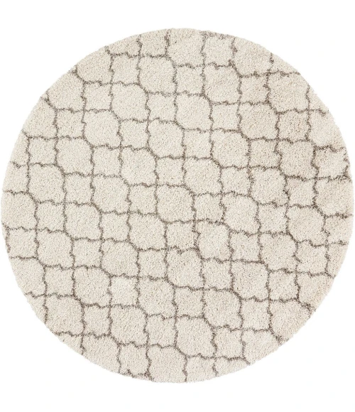 Nourison Amore Round Area Rug AMOR2-Cream
