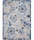 Nourison Aloha Area Rug ALH17 Blue/Grey 12' x 15'