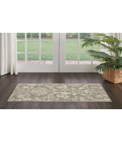 Nourison Home Jubilant JUB09 Olive 2 ft. X 4 ft. Area Rug