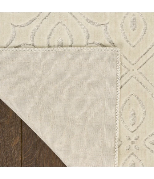 Nourison Home Washable Charm Cream / Ivory WCH03 2ft. x 3ft. Rect. Rug