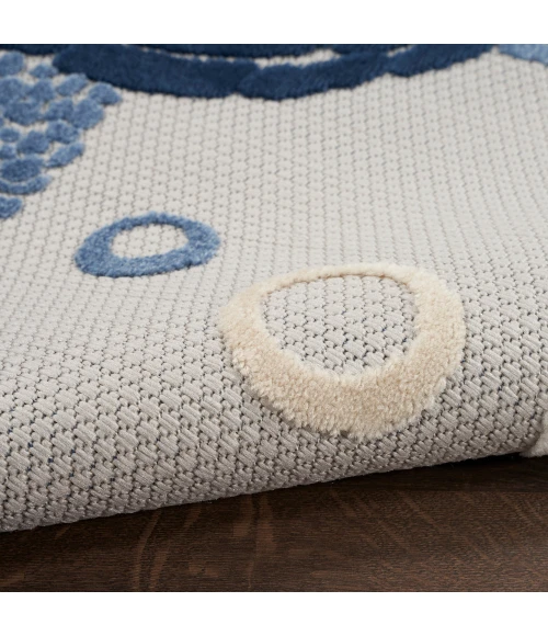 Nourison Aloha Area Rug ALH27 Navy Blue