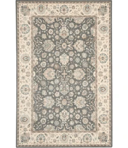 Nourison Home Living Treasures LI16 Grey/Ivory 3 ft. 6 in. X 5 ft. 6 in. Area Rug