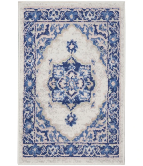 Nourison Whimsicle Area Rug WHS03-Ivory Blue