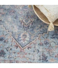 Nicole Curtis Machine Washable Series 1 Area Rug SR104 Light Grey/Blue