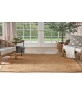 Nourison Natural Jute Bleached NJT01 5 ft. Square Rug