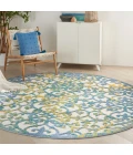 Nourison Aloha Area Rug ALH21-Ivory Blue