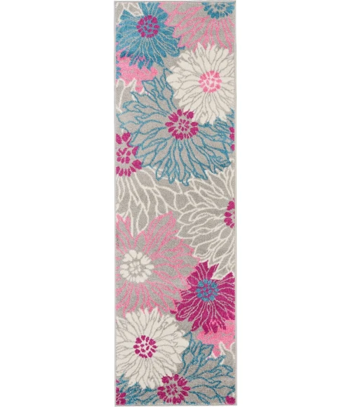 Nourison Passion Runner Area Rug PSN17-Grey