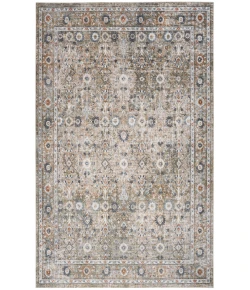 Nourison Home Astra Machine Washable ASW16 Gold Grey 7 ft. 10 in. X 10 ft. Area Rug