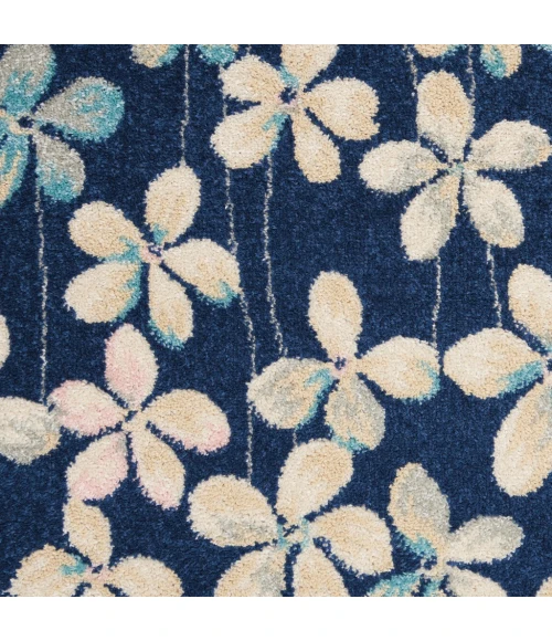 Nourison Tranquil Area Rug TRA04-Navy