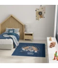 Nourison Home Imagination Blue IMA23 6 ft. 6 in. X 9 ft. 2 in. Rectangle Rug