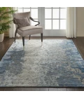 Nourison Prismatic Area Rug PRS17 Denim 5'6" x 7'5"