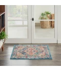 Nourison Passion Area Rug PSN23-Ivory/Light Blue