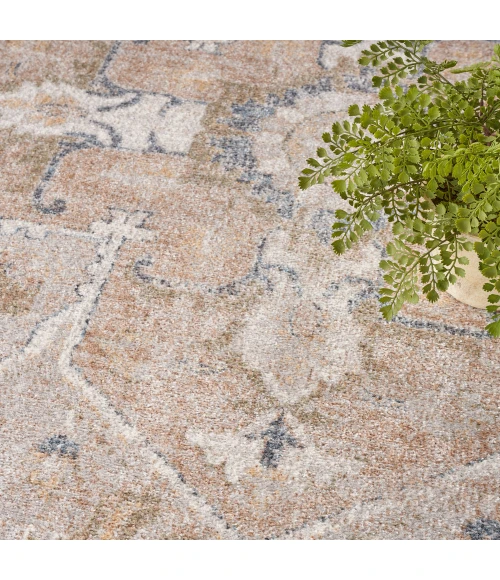 Nourison Astra Machine Washable Area Rug ASW12 Beige