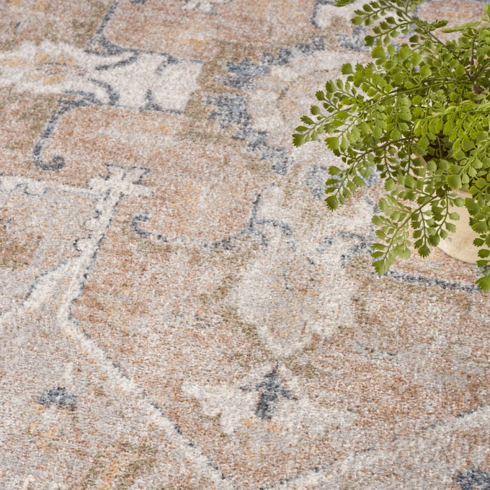 Nourison Astra Machine Washable Area Rug ASW12 Beige