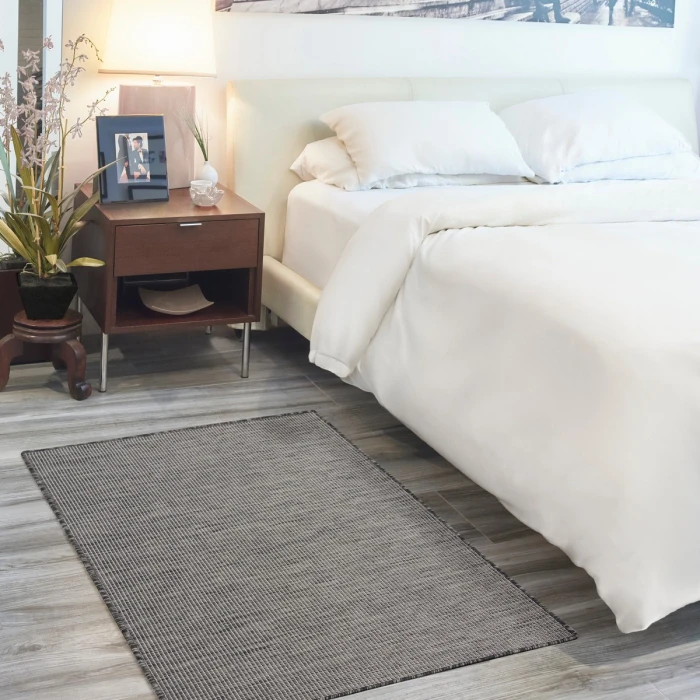 Nourison Positano Area Rug POS01 Charcoal 3' x 5'