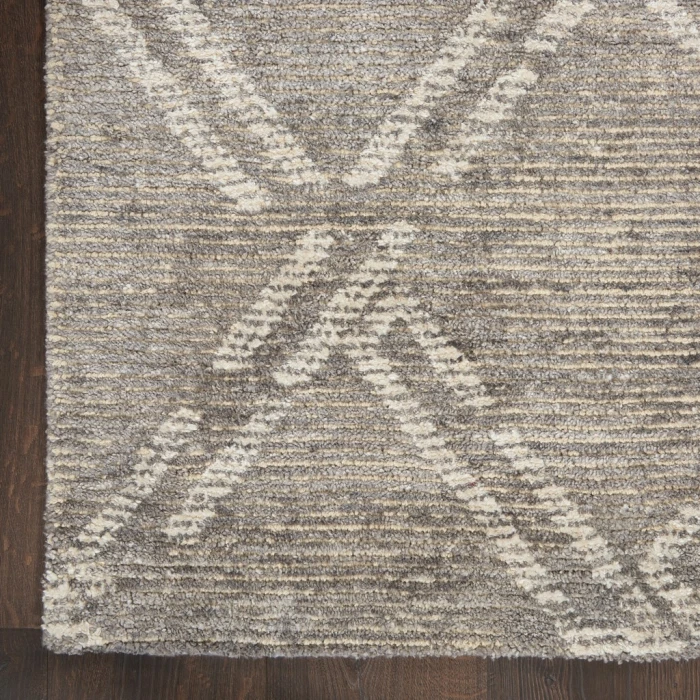 Nourison Venosa Area Rug VSN01-Grey/Ivory