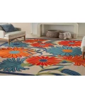 Nourison Aloha Multicolor ALH33 10 ft. X 14 ft. Rectangle Rug