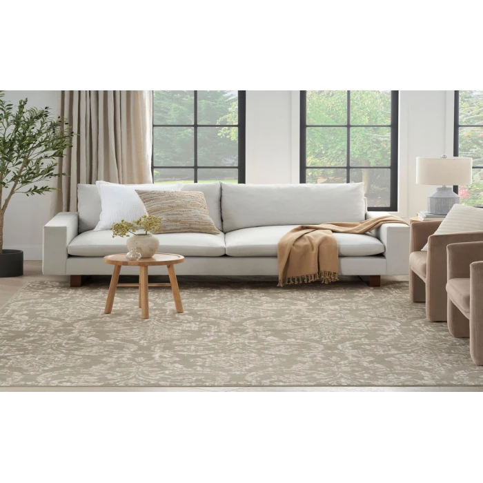 Nourison Jubilant Olive JUB09 5 ft. 3 in. X 7 ft. 3 in. Rectangle Rug