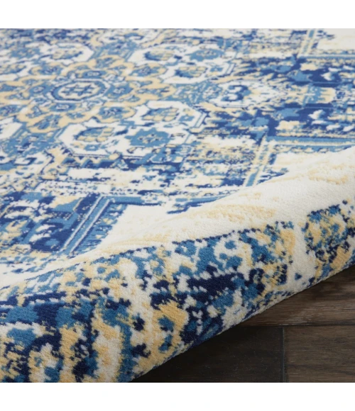 Nourison Grafix Round Area Rug GRF14-White