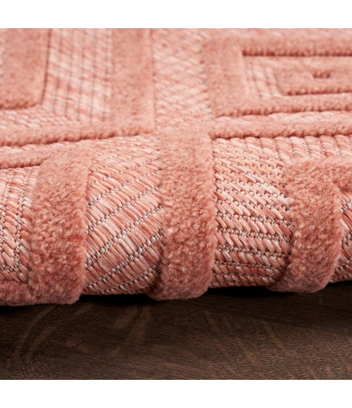 Nourison Versatile Area Rug NRV01 Coral/Orange