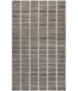 Nourison Home Serenity Home SRH05 Grey Ivory 2 ft. 2 in. X 7 ft. 6 in. Area Rug