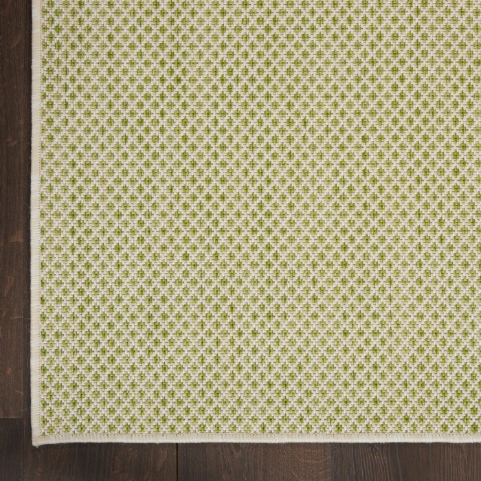 Nourison Courtyard Area Rug COU01-Ivory Green