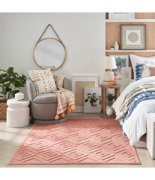 Nourison Versatile Area Rug NRV01 Coral/Orange