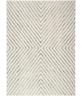 Nourison Modern Comfort Ivory Black MNC01 4 ft. X 6 ft. Rect. Rug