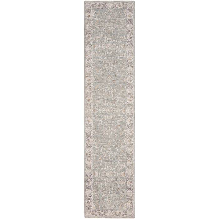 Nourison Infinite Blue Ivory IFT01 10 ft. Rect. Rug