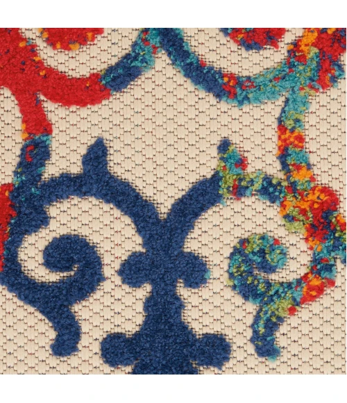 Nourison Aloha Area Rug ALH21 Multicolor 10' x 14'