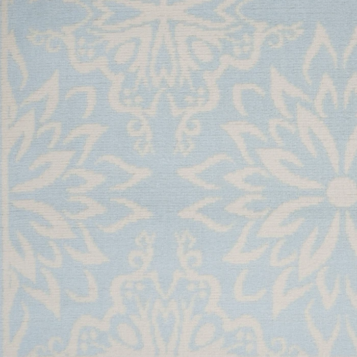 Nourison Jubilant Area Rug JUB06-Ivory/Light Blue