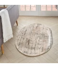 Nourison Quarry Beige Grey QUA01 3 ft. X 5 ft. Oval Rug
