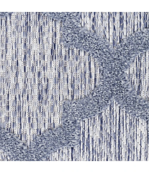 Nourison Easy Care Area Rug NES01 Denim Blue