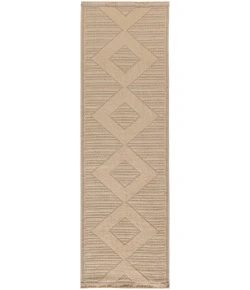 Nourison Home Washable Jute WSJ01 Natural Beige 2 ft. 3 in. X 7 ft. 6 in. Area Rug
